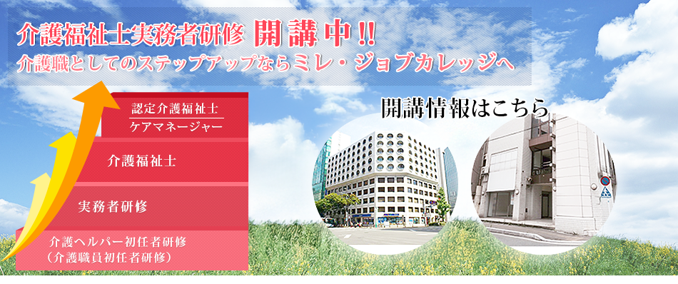 介護福祉士実務者研修　開講中!!